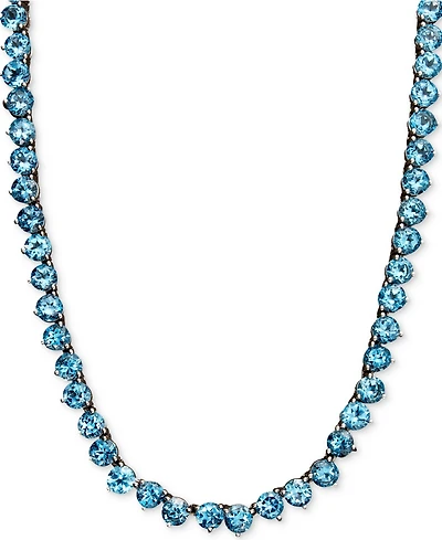 Amethyst Necklace (30 ct. t.w.) Sterling Silver (Also Available Peridot, Blue Topaz, Garnet & Multi-Stone)