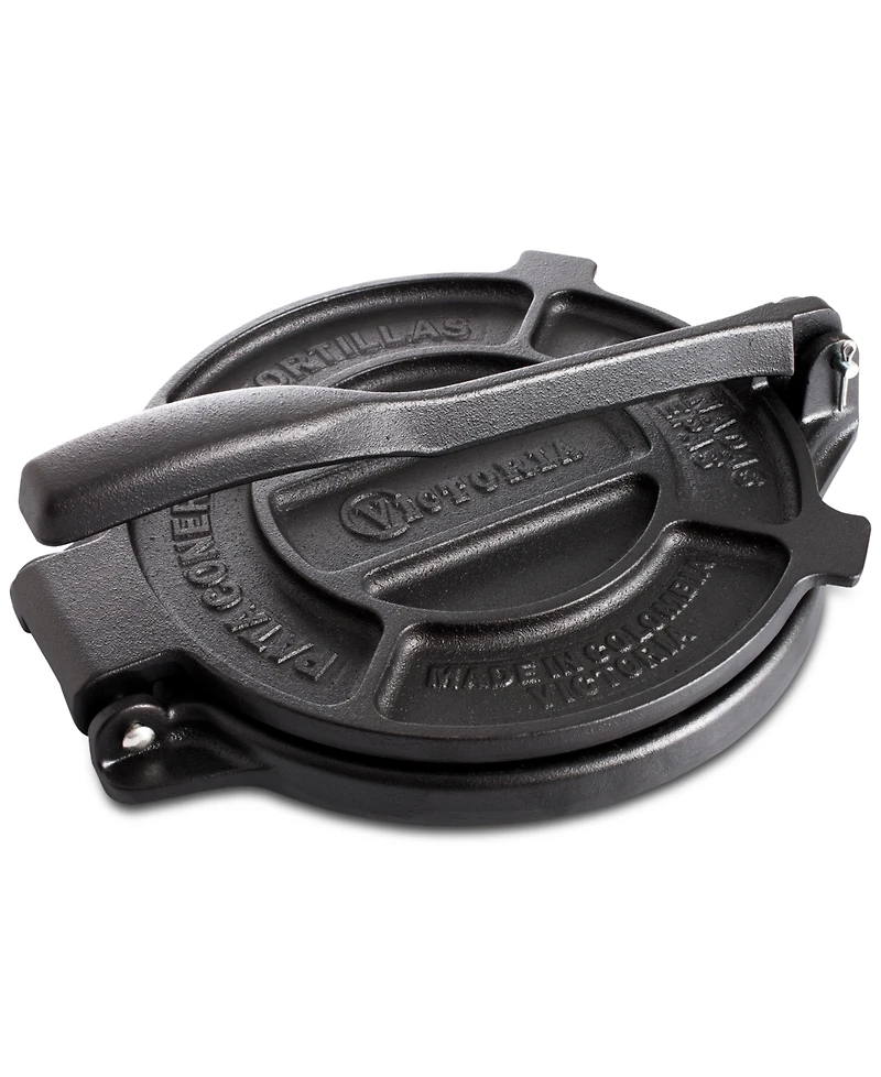 Victoria 8" Cast Iron Tortilla Press & Pataconera