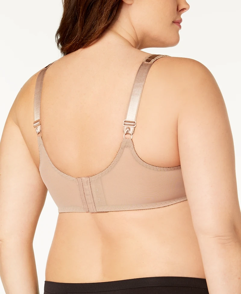 Bali Minimizer Satin Tracings Comfort Strap Underwire Bra 3562