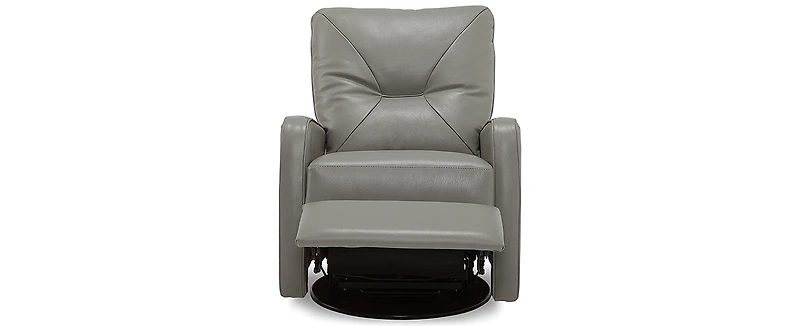 Finchley Leather Power Swivel Glider Recliner