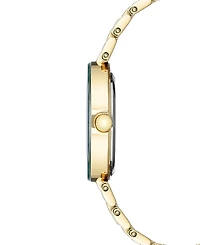 Anne Klein Women's Diamond-Accent Gold-Tone Bracelet Watch 32mm