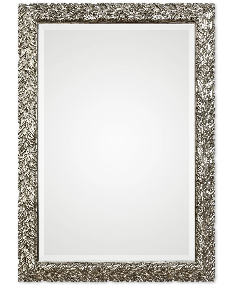 Uttermost Evelina Silver Leaves Mirror