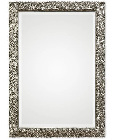 Uttermost Evelina Silver Leaves Mirror