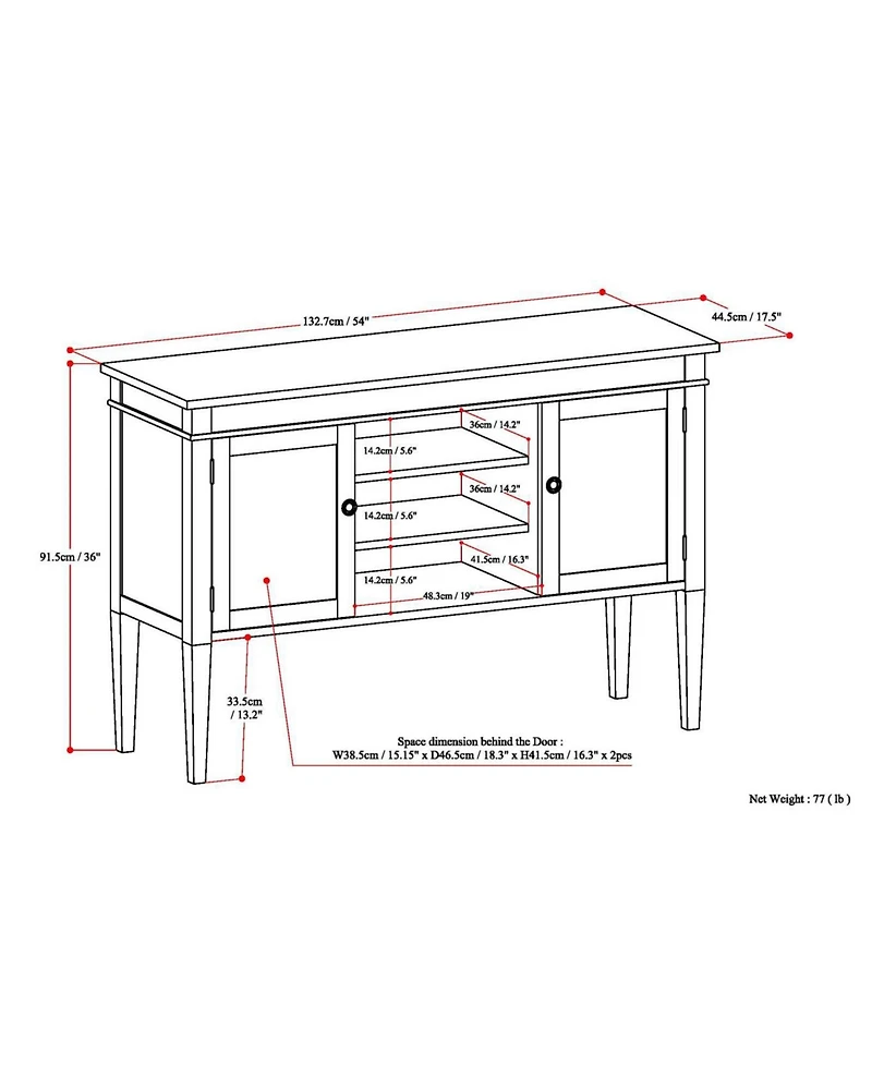 Thompson Tall Tv Stand