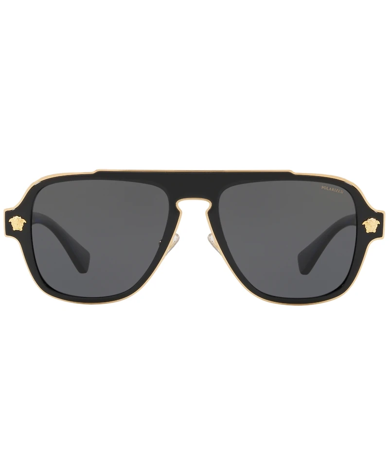Versace Men's Polarized Sunglasses, VE2199