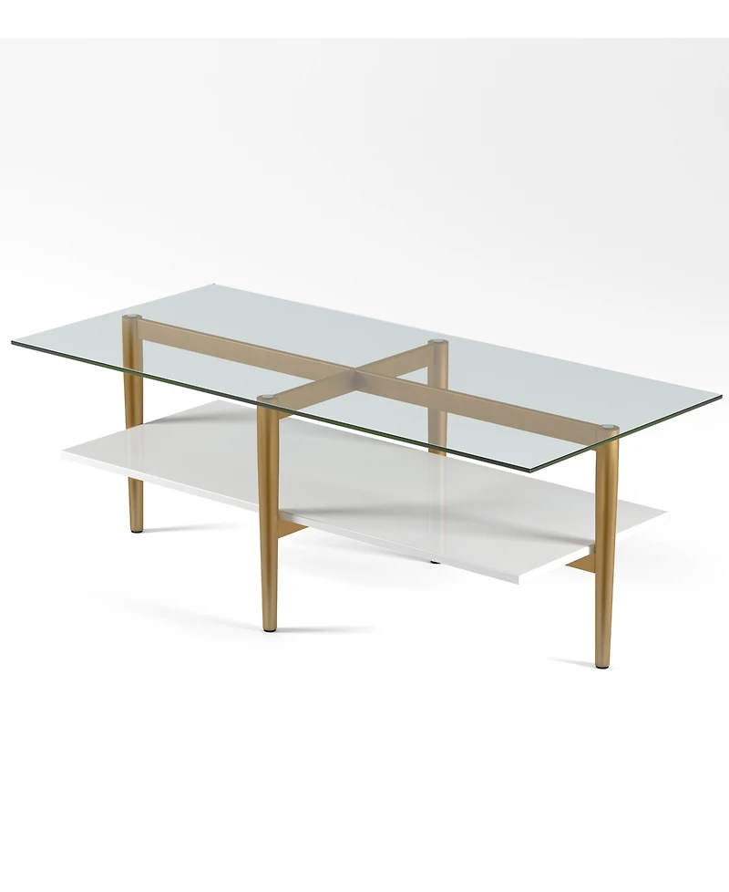 Otto Coffee Table with Shelf