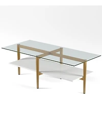 Otto Coffee Table with Shelf