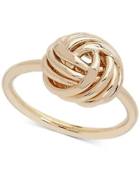 Love Knot Ring 14k Gold