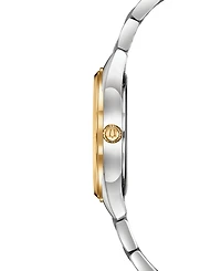 Bulova Women's Sutton Diamond-Accent Two-Tone Stainless Steel Bracelet Watch 32.5mm