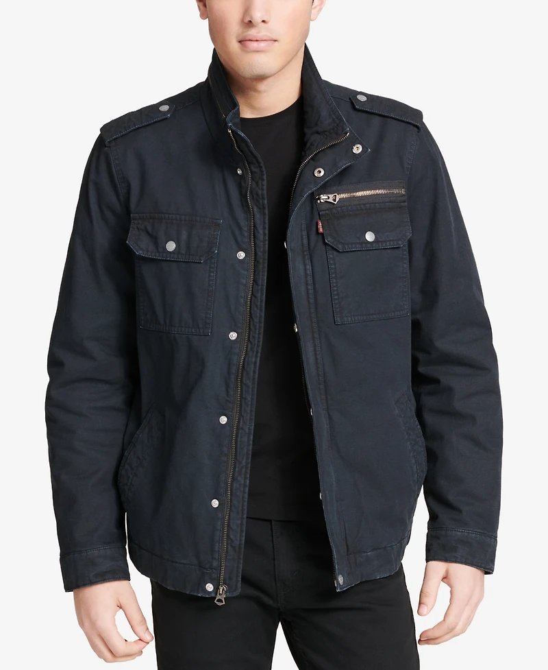 Levi's Men's Cotton Zip-Front Jacket