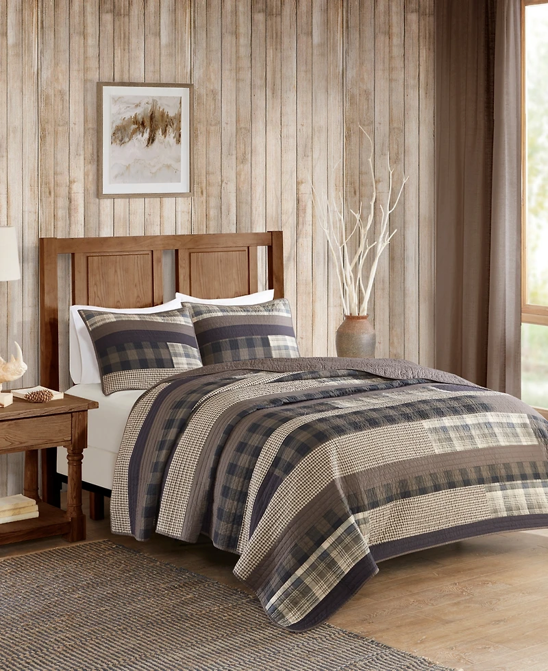 Woolrich Winter Plains 3-Pc. Quilt Set, King/California King