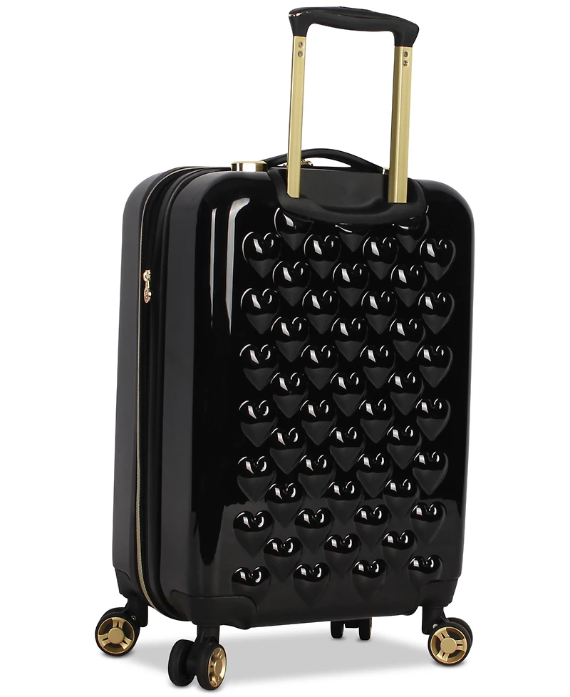 Betsey Johnson Heart To Heart 21" Carry-On Spinner