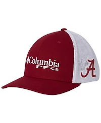 Columbia Alabama Crimson Tide Pfg Stretch Fitted Cap