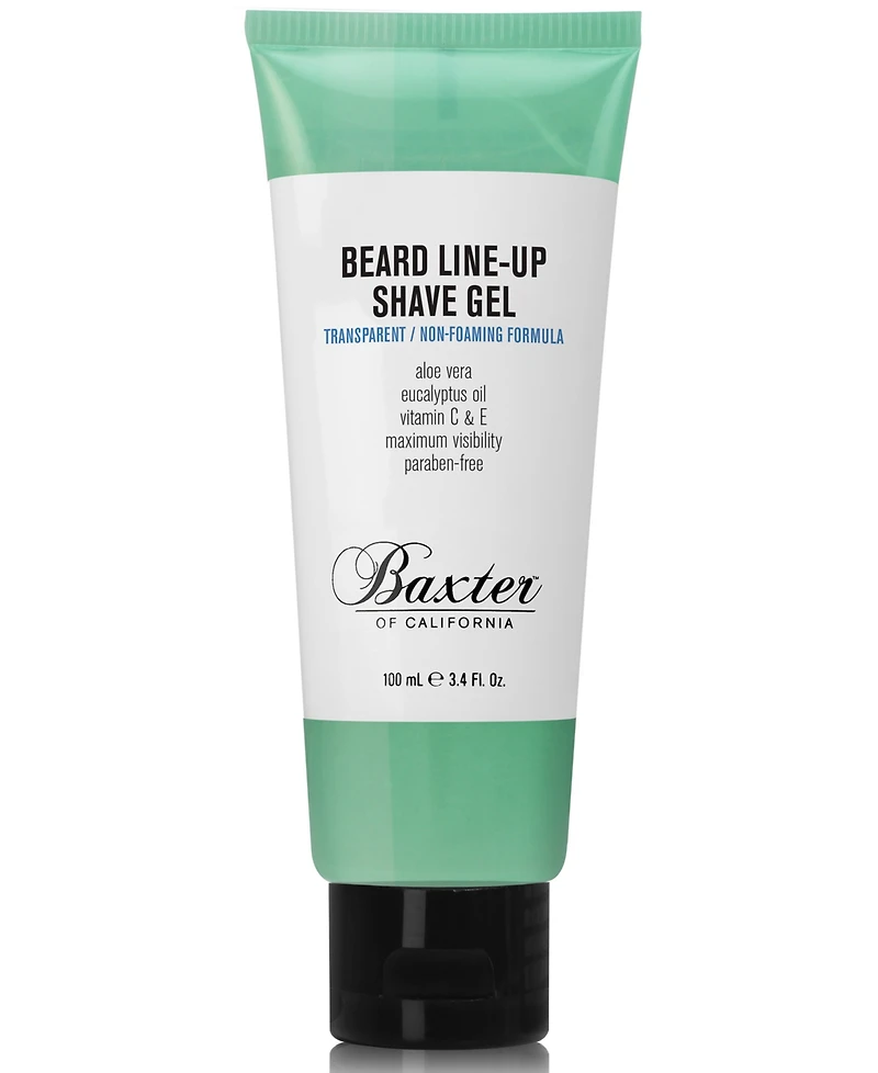Baxter Of California Beard Line-Up Shave Gel, 3.4 fl. oz.