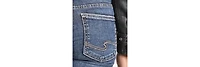 Silver Jeans Co. Suki Mid Rise Stretchy Slim Bootcut