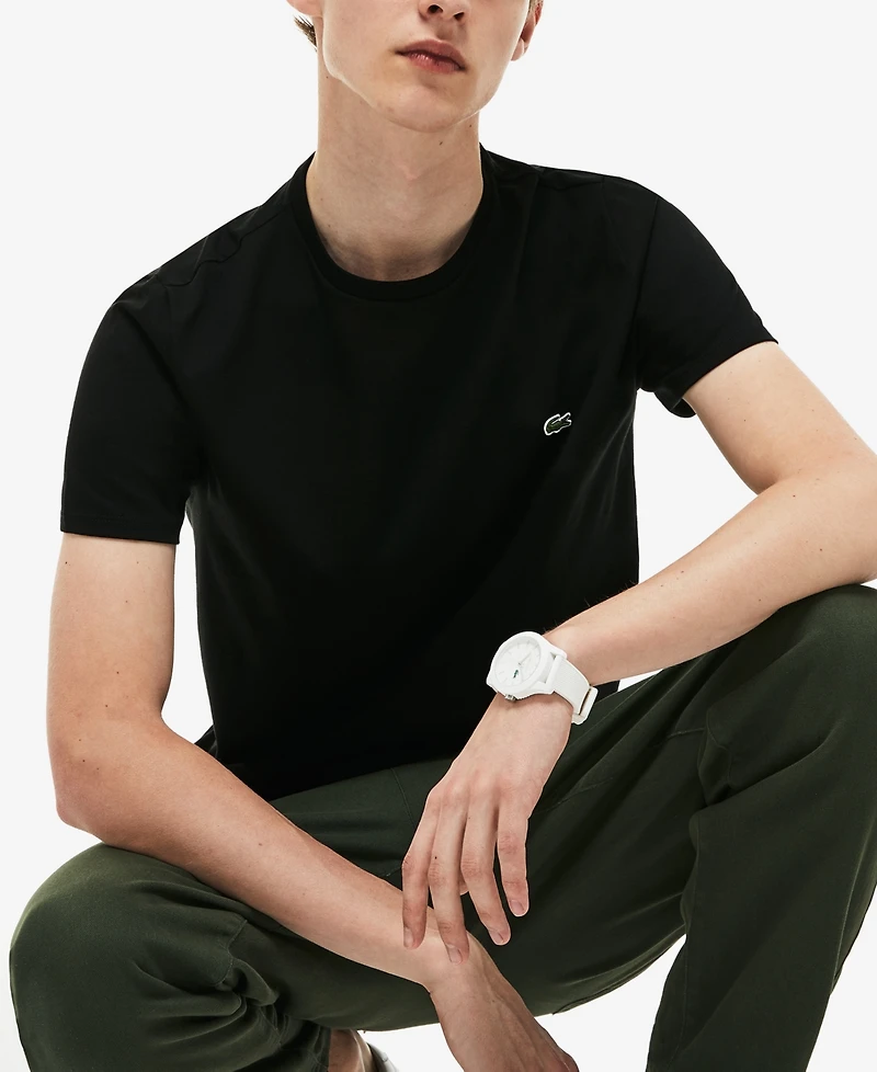 Lacoste Men's Classic Crew Neck Soft Pima Cotton T-Shirt
