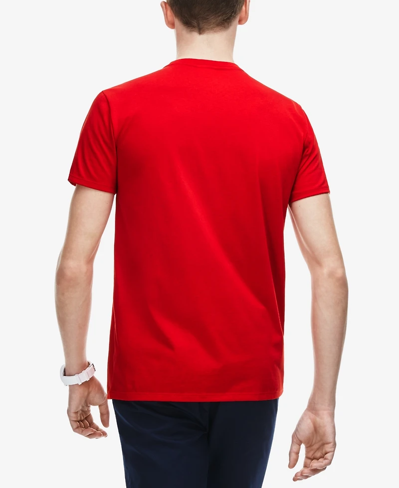 Lacoste Men's Classic Crew Neck Soft Pima Cotton T-Shirt - 240