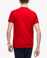 Lacoste Men's Classic Crew Neck Soft Pima Cotton T-Shirt - 240