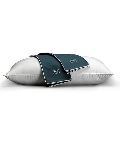 Pillow Guy 100% Cotton Sateen 2-Pack Protectors, Standard/Queen