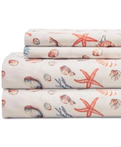 Beatrice Home Fashions Coastal Printed Sheet Sets
