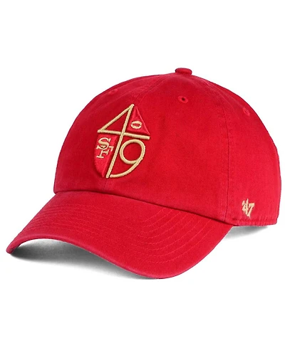 47 Brand San Francisco 49ers Clean Up Strapback Cap