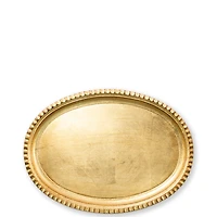 Vietri Florentine Wooden Small Oval Tray