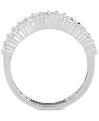 Diamond Baguette Cluster Band (1 ct. t.w.) 14k White, Yellow or Rose Gold