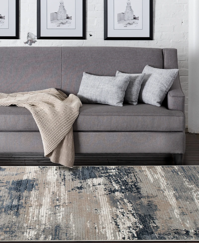 Mink Home Waterside Tide 3'3" x 5'3" Area Rug