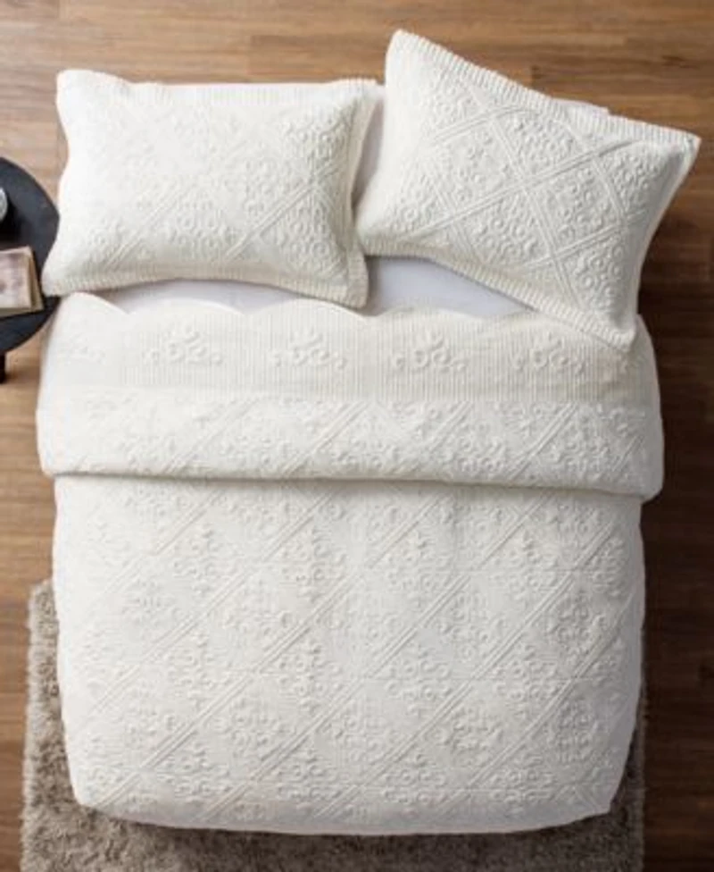 Vcny Home Westland Plush Bedspread Sets