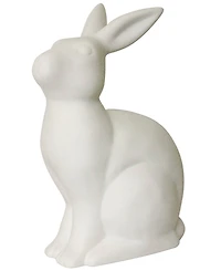 Simple Designs Porcelain Bunny Rabbit Shaped Animal Light Table Lamp
