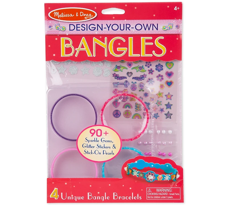 Melissa & Doug Design-Your-Own Bracelets, Headbands & Bangles Accessories Bundle