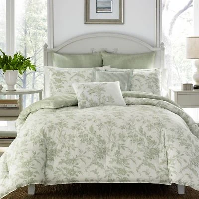 Laura Ashley Natalie Reversible Comforter Sets