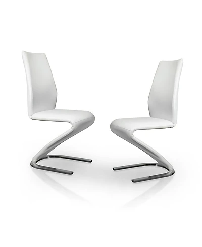 Verdell Z-Shaped Side Chair (Set of 2)