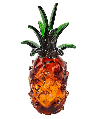 Badash Crystal Pineapple Art Glass Sculpture