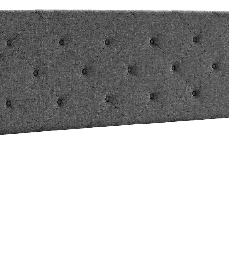 Terisa King Upholstered Fabric Headboard