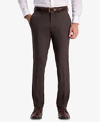 Kenneth Cole Reaction Men's Slim-Fit Shadow Check Dress Pants