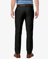 Haggar Men's Cool 18 Pro Stretch Straight Fit Flat Front Dress Pants