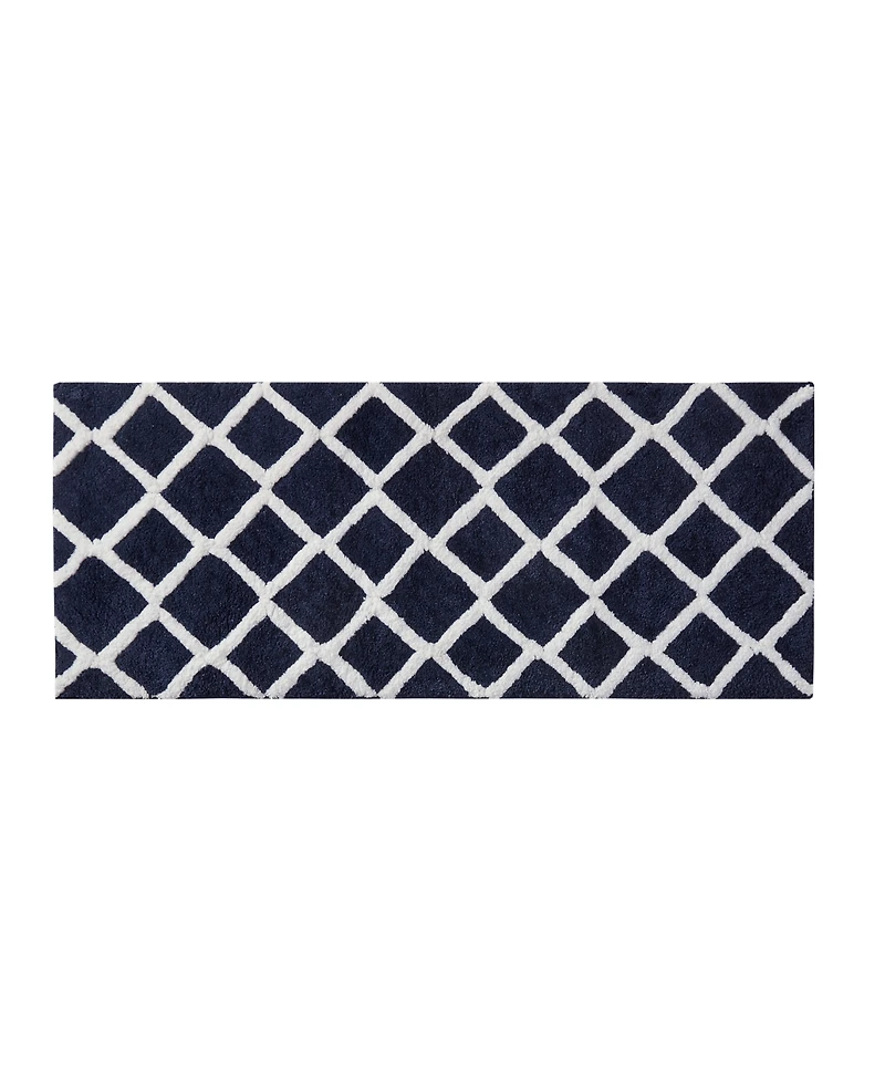 Madison Park Bittman Tufted Reversible Microfiber Bath Rug