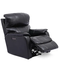 Hatherleigh 34" Leather Dual Power Recliner with Usb Outlet