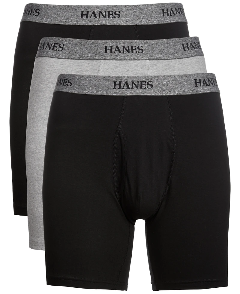 Hanes Men's Big & Tall 3-Pk. Boxer Briefs
