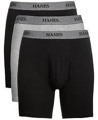 Hanes Men's Big & Tall 3-Pk. Boxer Briefs