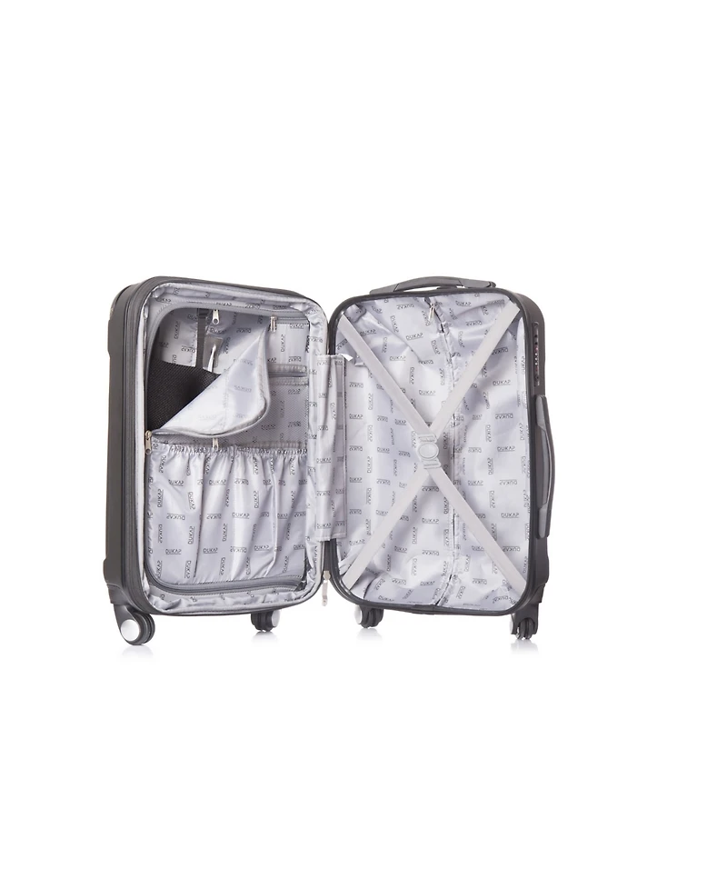 Dukap Intely 3-Pc. Hardside Tech Luggage Set