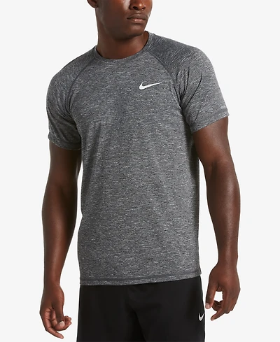 Nike Men's Big & Tall Hydroguard Moisture-Wicking Heather Rash Guard