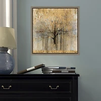Amanti Art Open Arms Gold Crop by Avery Tillmon Canvas Framed Art
