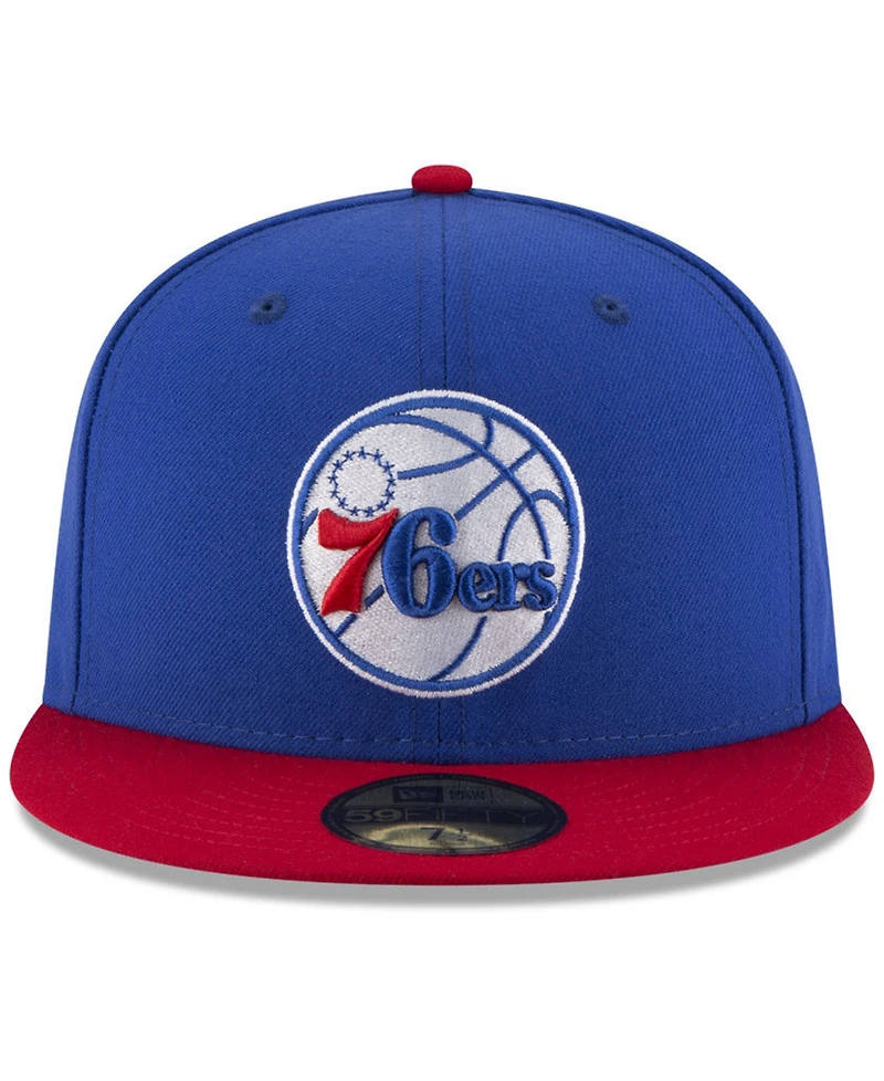 New Era Philadelphia 76ers Basic 2 Tone 59FIFTY Fitted Cap