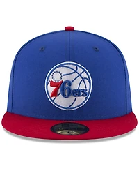 New Era Philadelphia 76ers Basic 2 Tone 59FIFTY Fitted Cap
