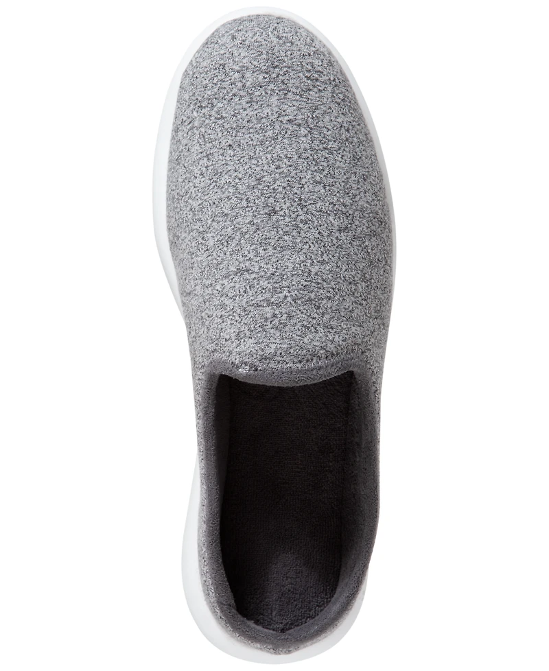 Isotoner Men's Zenz Sport Indoor/Outdoor Knit Slippers
