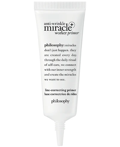 philosophy Anti-Wrinkle Miracle Worker+ Line-Correcting Primer, 0.9-oz.