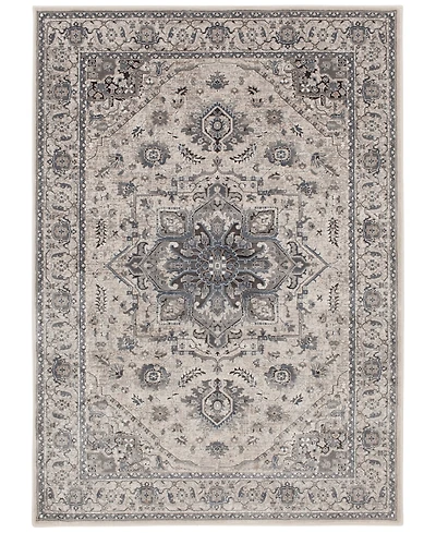 Km Home Enjoy Larimer Biscuit/Oyster 7'10" x 9'10" Area Rug
