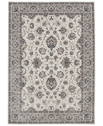 Km Home Enjoy Oriel Oyster/Multi 5' x 7'6" Area Rug